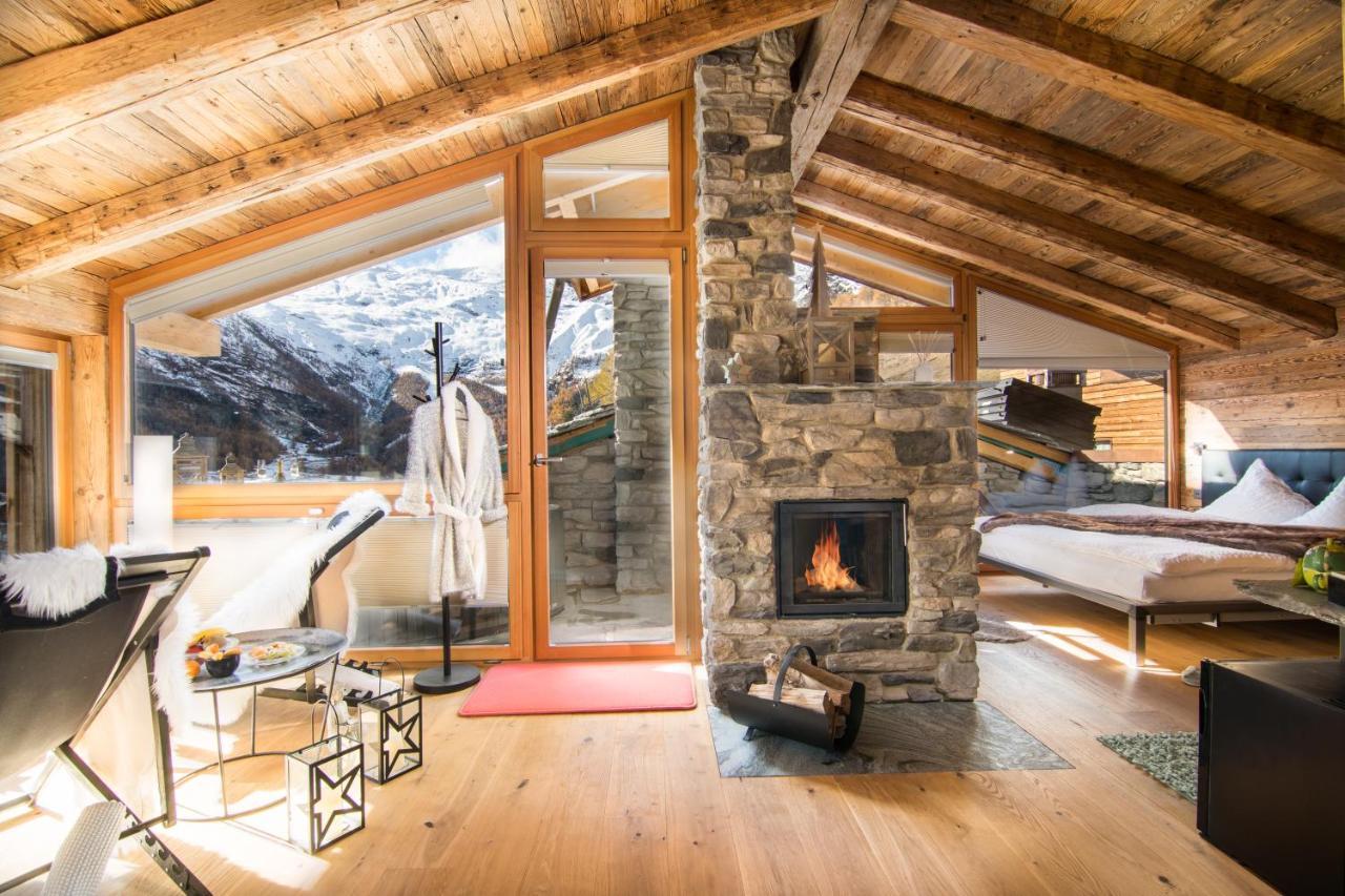 Boutique Lodge Spycher Saas Fee Dış mekan fotoğraf